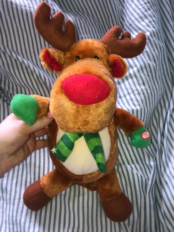 Cerf de noël interactif