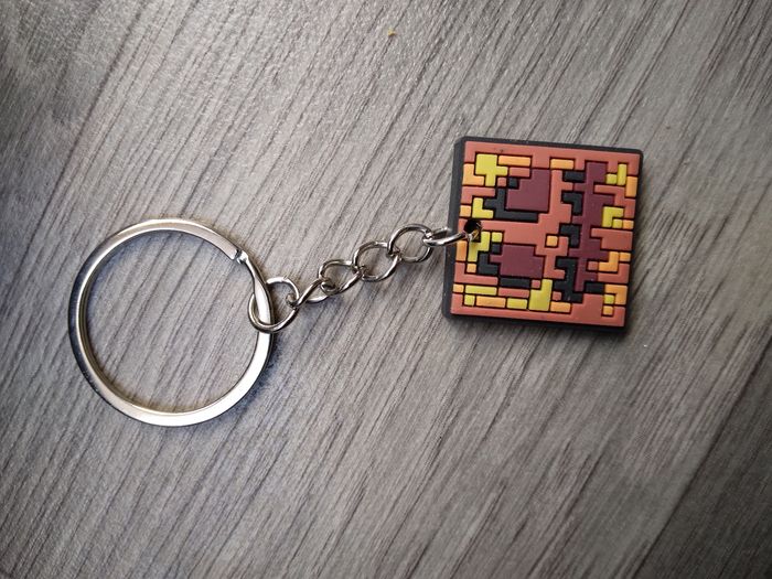 Porte clé minecraft