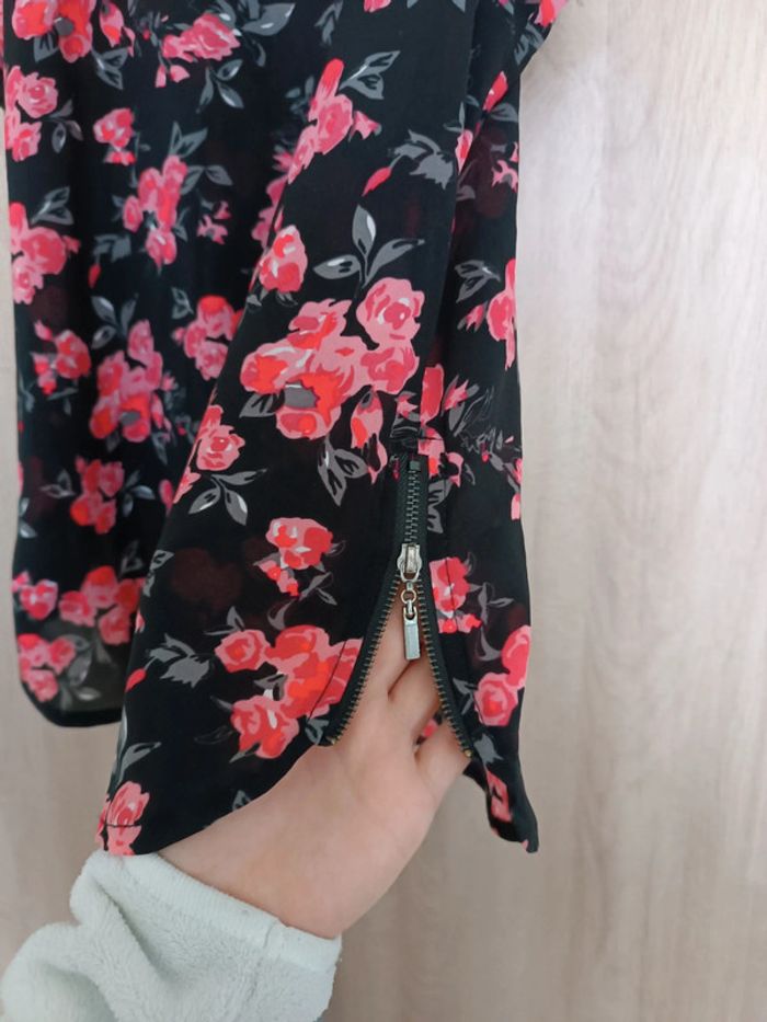 Débardeur fleurie femme taille M - photo numéro 4