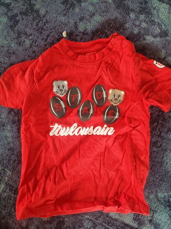 T-shirt stade toulousain 24 mois