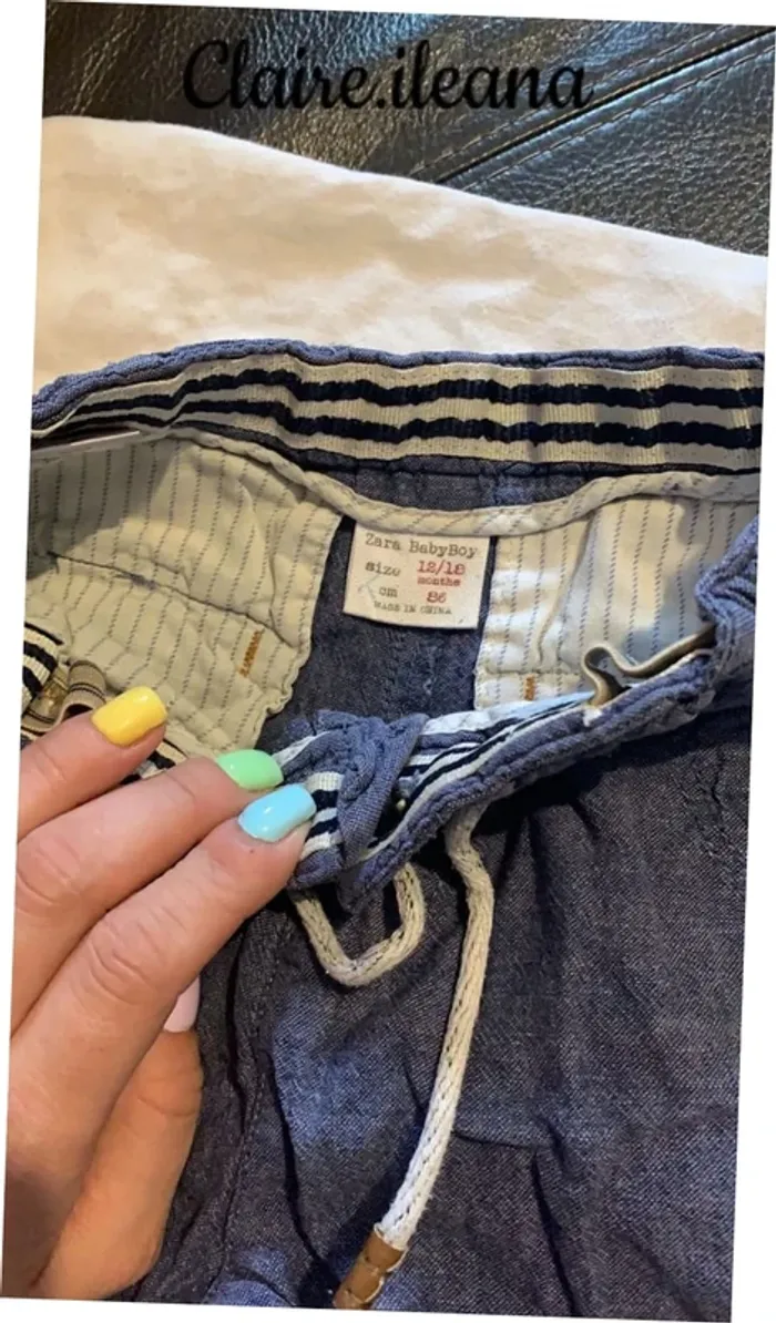 🛑 pantalon Zara 12 mois🛑 - photo numéro 2