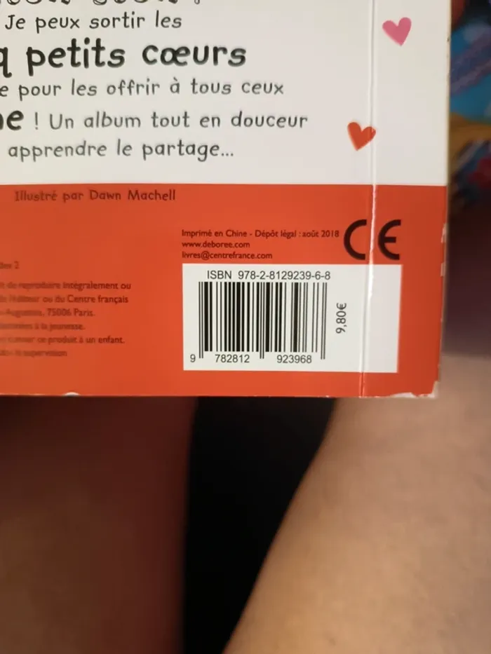 Livre de jolis petits coeurs - photo numéro 4