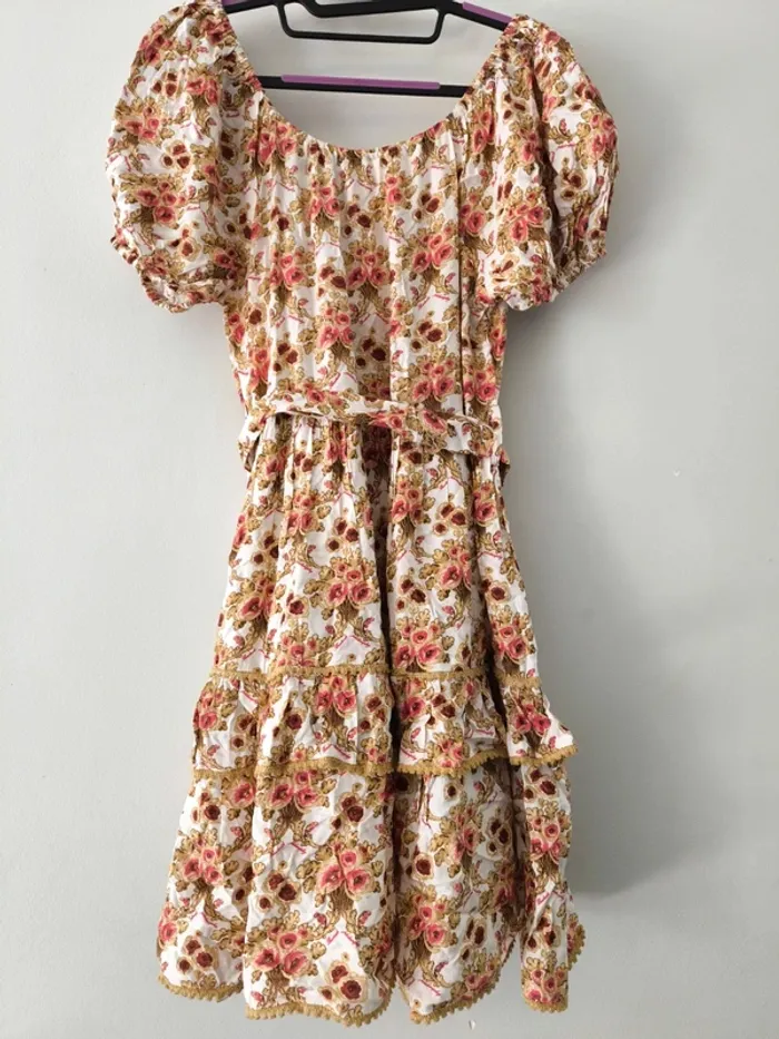 Robe fleurie Beatnik Philosophy – Taille S – Neuve avec étiquette - photo numéro 3