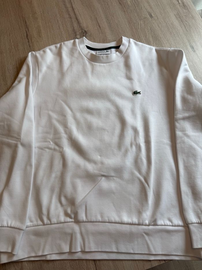 Pull col rond Lacoste - photo numéro 4