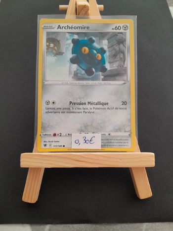 Carte Pokémon Archéomire 111/189