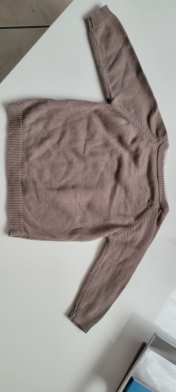 Pull marron 6m