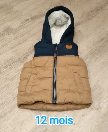 Manteau sans manches 12mois