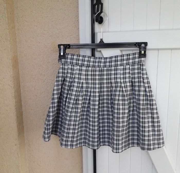 jupe carreaux femmes bershka en S - photo numéro 2