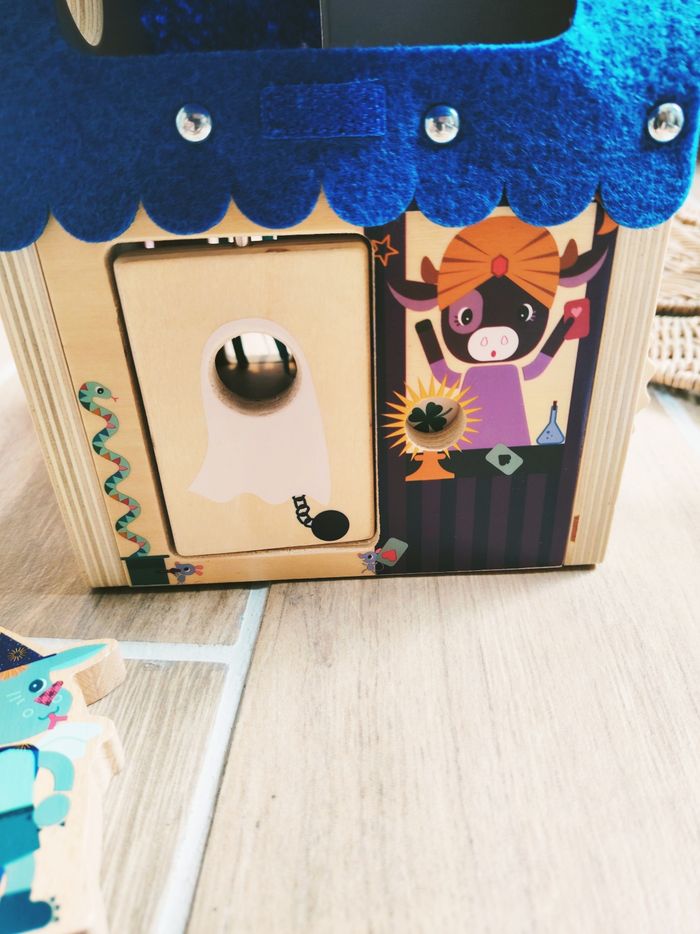 🪄Maison découvertes illusions d'optiques multi activités en bois marque Lilliputiens - photo numéro 5