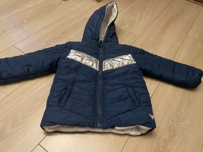 Manteau doudoune 24 mois la boîte à malice - photo numéro 2