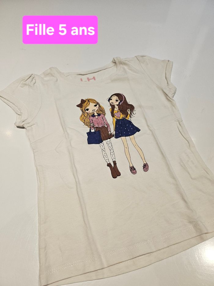 T-shirt 5 ans