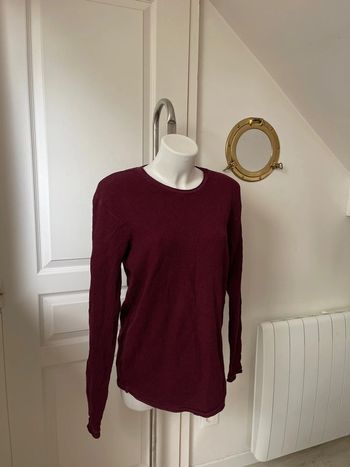 Pull bordeaux