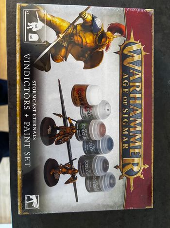 🛡️ Warhammer Age of Sigmar – Lot débutant COMPLET (figurines + peintures + livret+ dés)