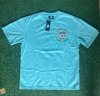 T Shirt Bleu Pastel Coupe Oversize. Streetwear