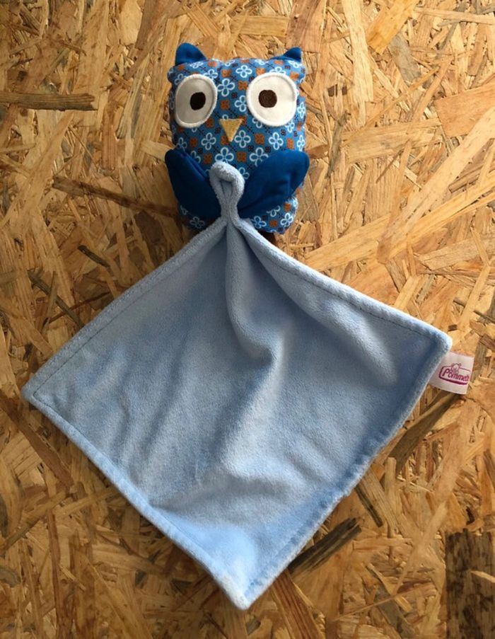 Doudou hibou pommette neuf - photo numéro 6