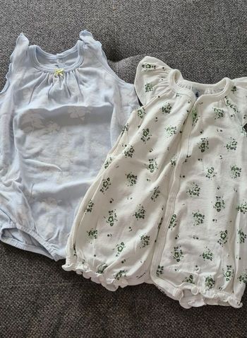 Lot de 2 combinaisons short