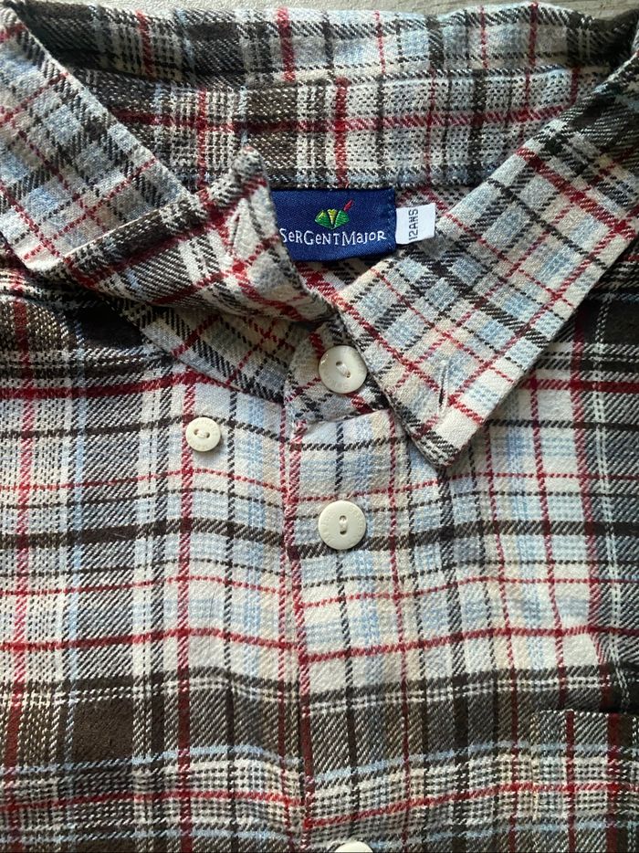 Lot 2 chemise 12 ans - photo numéro 2