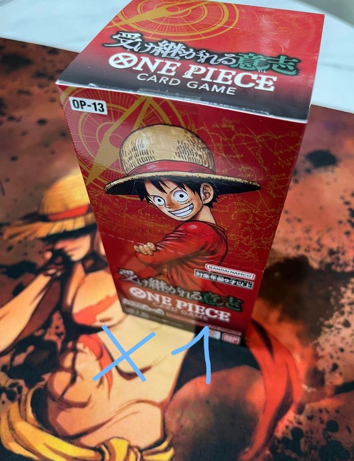 Booster box/Display One Piece Card Game OP13 Carrying on his Will | Japanese Manga