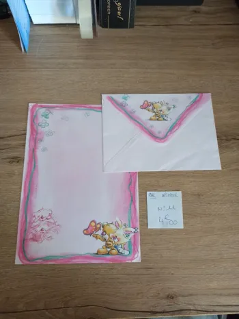 Papier à lettre Diddl édition Pimboli 11 4,00€
