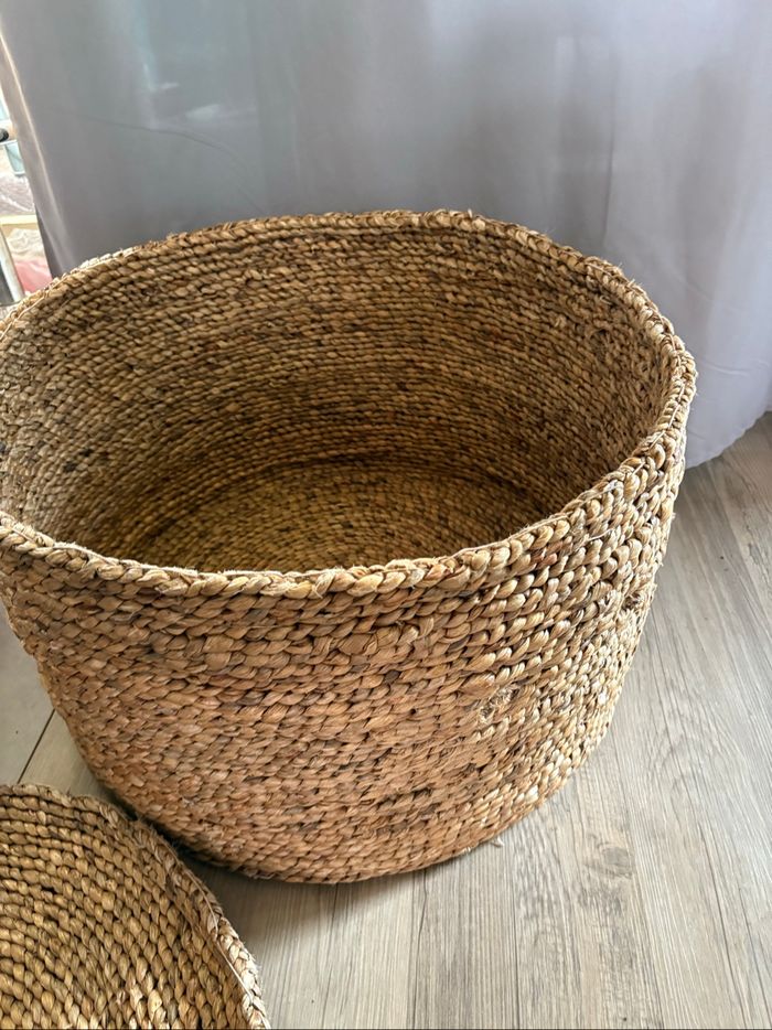 Panier en jonc de mer - photo numéro 3