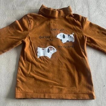 🐶 Haut en coton imprimé animaux pour enfant 🐶