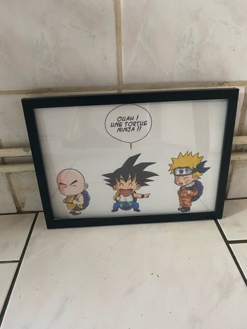 Cadre Naruto Dragon ball