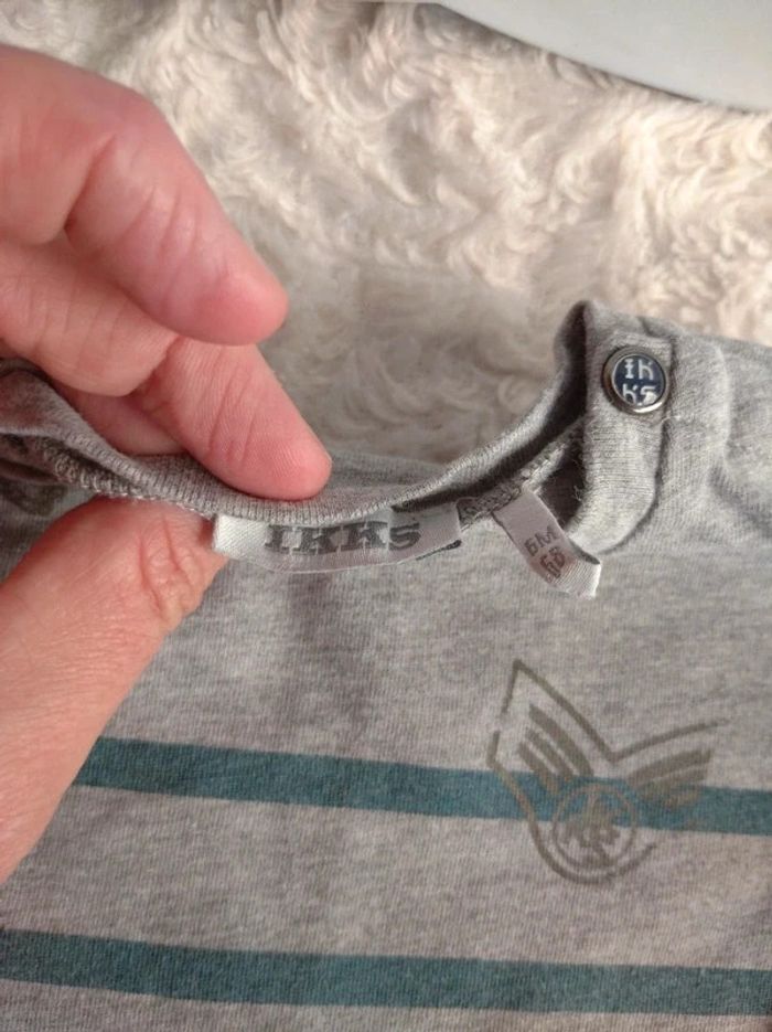 Ensemble (tee shirt manches longues ikks+pantalon Gémo) Garçon 6 mois Japon Tour Japan - photo numéro 7