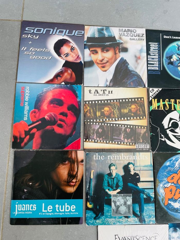 Lot cd 2 titres single dance 90’s 2000 - photo numéro 2