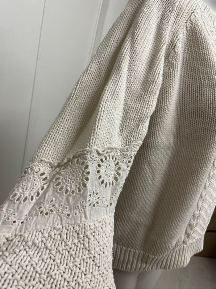 Pull blanc - photo numéro 3