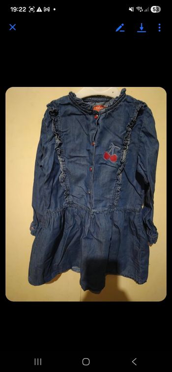 Robe en jean 