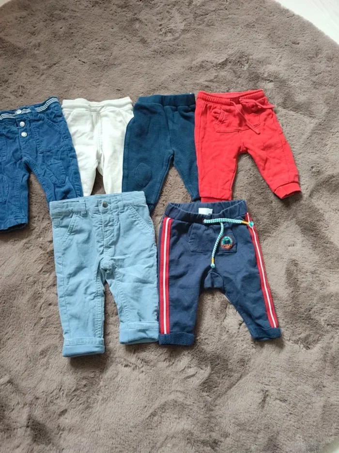 Lot pantalon bébé - photo numéro 3
