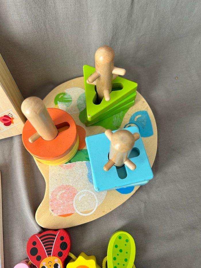 Lot jouets en bois bébé - photo numéro 6
