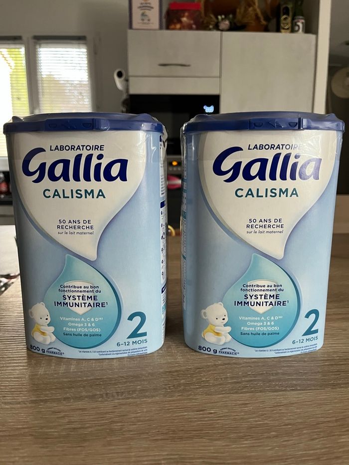 Lot de 2 boîtes de lait Calisma 2 - photo numéro 2