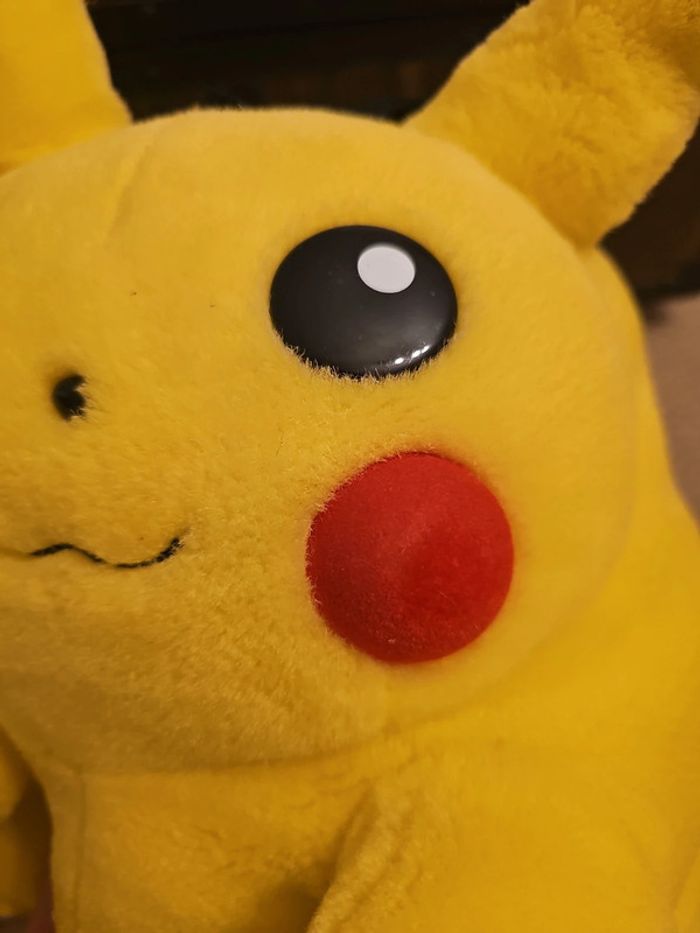 Sac à dos peluche pikachu Nintendo tomy - photo numéro 5