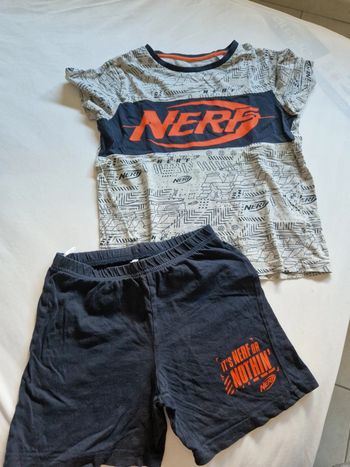 Pyjama short nerf 8 ans