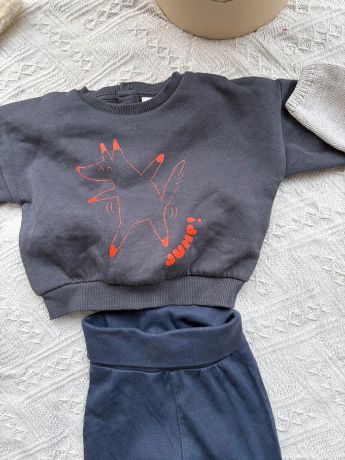 Deux ensembles taille 3 mois, garçon ( marque H&M, tape à l’œil, c&a, - photo numéro 3