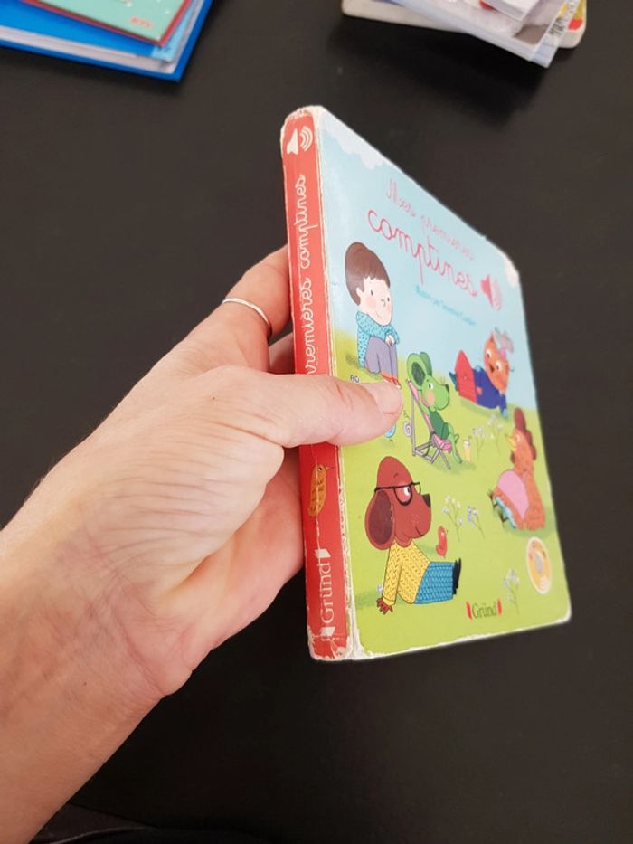 livre sonore bébé mes premières comptines - photo numéro 5