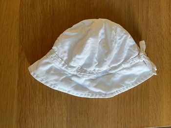 Chapeau bébé fille Jacadi blanc 43 cm