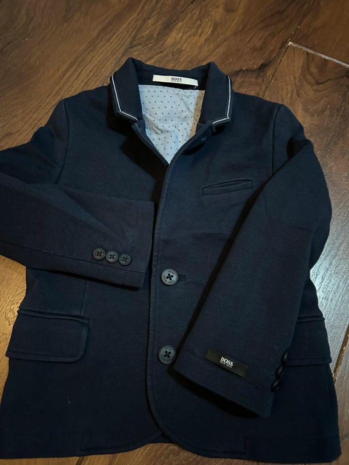Veste de costume bleu marine Hugo Boss 3 ans 94 cm - photo numéro 2