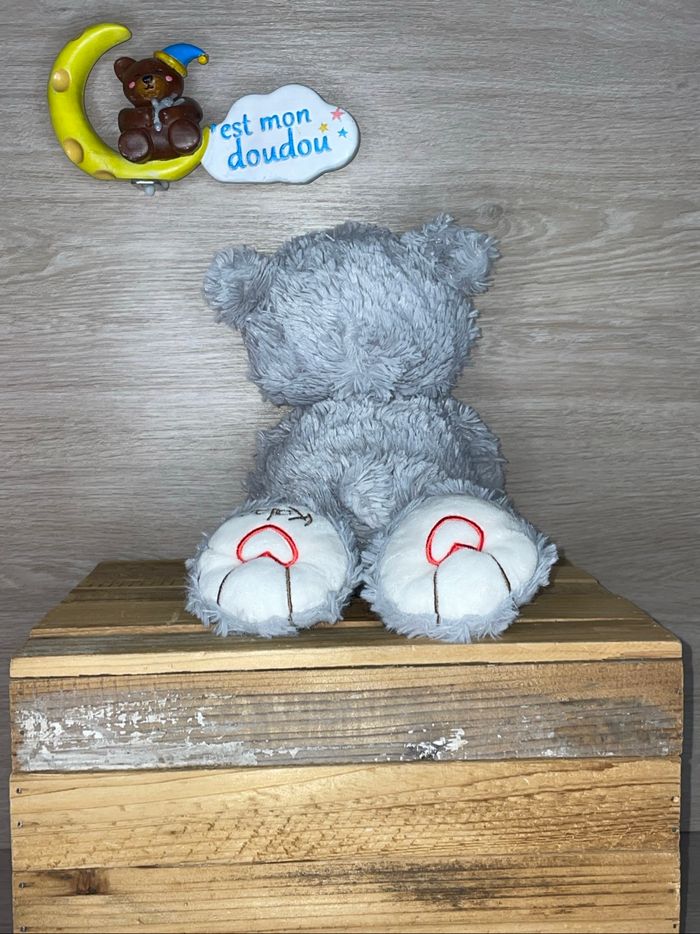 KAL372 doudou ours 🐻 rouge kaloo - photo numéro 2