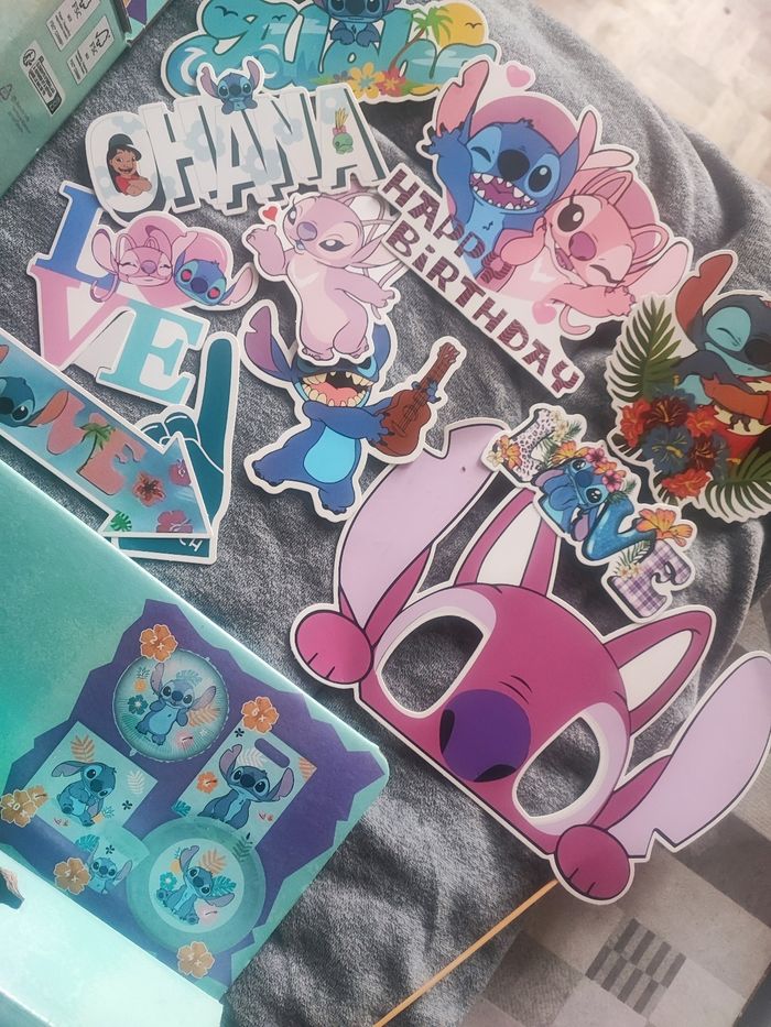 Lots anniversaire stitch - photo numéro 4