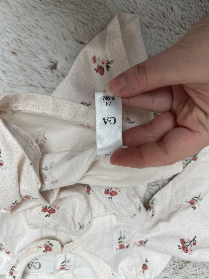 Blouse blanche imprimée fleuris - C&A - photo numéro 7