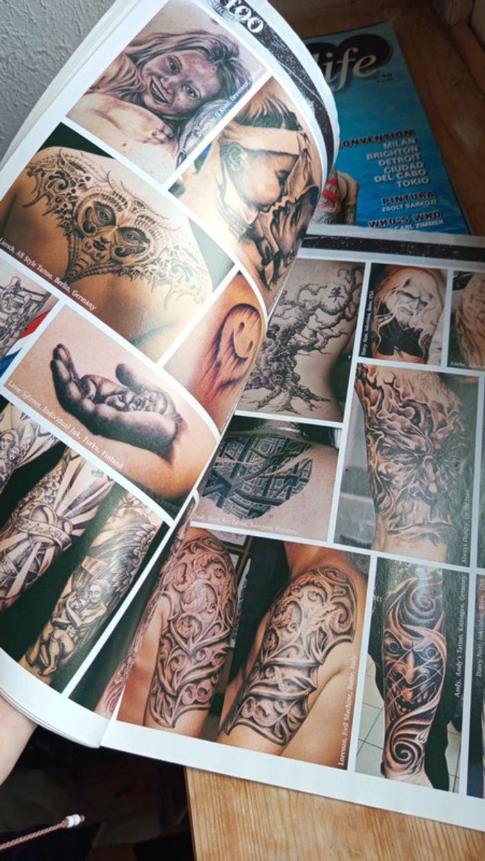 2 revistas 🔸 Tattoo Life - photo numéro 13