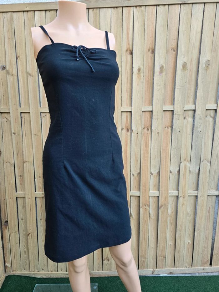 Robe ceintrée 🍒vintage 80 Froggy🍒taille 34 petit 36 - photo numéro 2