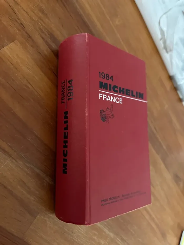 Livre Michelin, France, 1984 - photo numéro 2