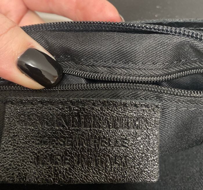 Sac en cuir véritable • Made in Italie - photo numéro 3