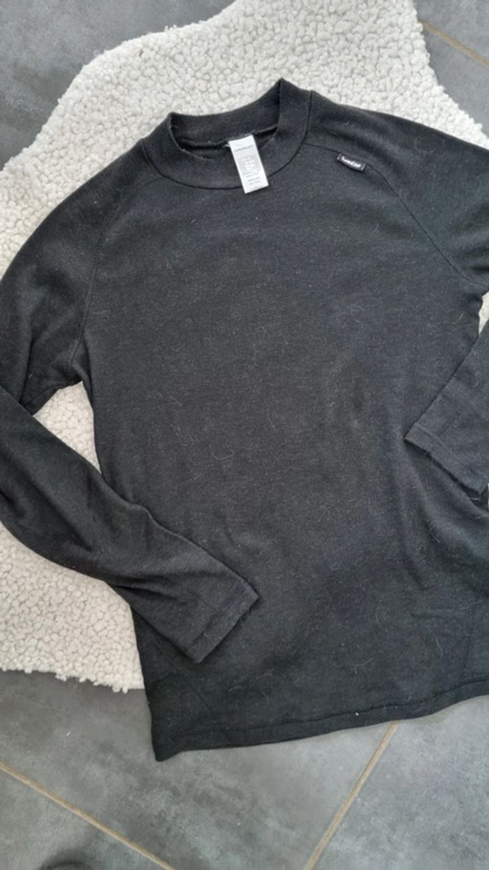 Haut noir technique Décathlon Wedze XS pour Ski / randonnée homme - femme - photo numéro 4