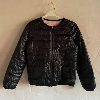 Veste réversible rose et noir fille 12 ans Little Captain