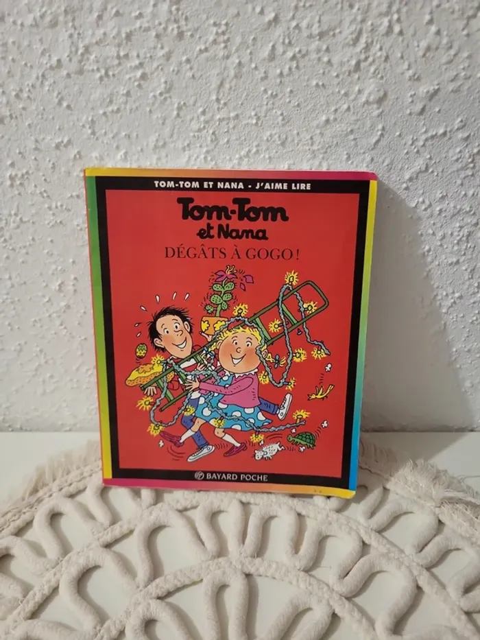 Livre enfant "Tom-Tom et Nana - Dégâts à gogo! "