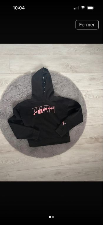 Sweat à capuche puma